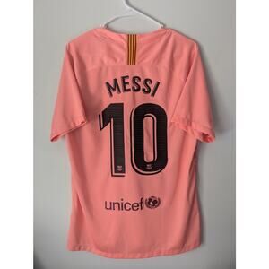 FC Barcelona 2018–19 Third Lionel Messi Jersey – Men’s Large
